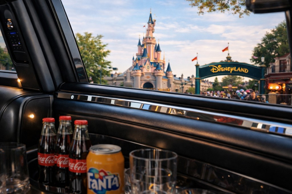 Transfert Disneyland en limousine